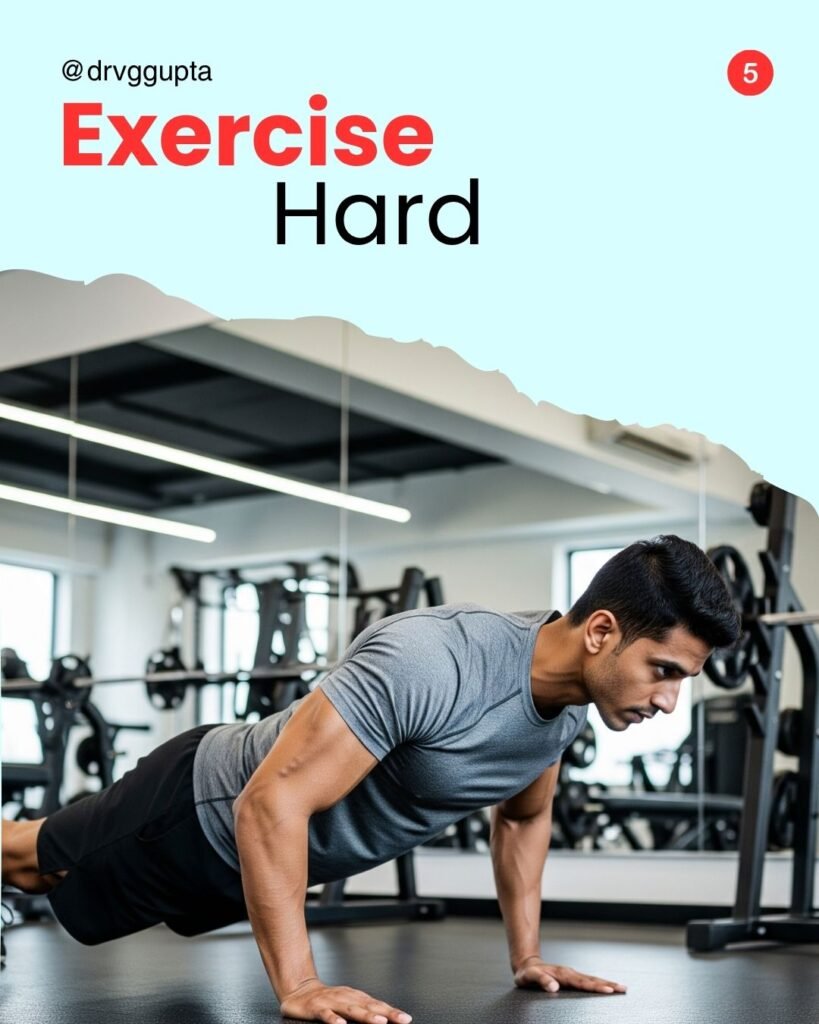 Exercise Hard to stop masturbation 