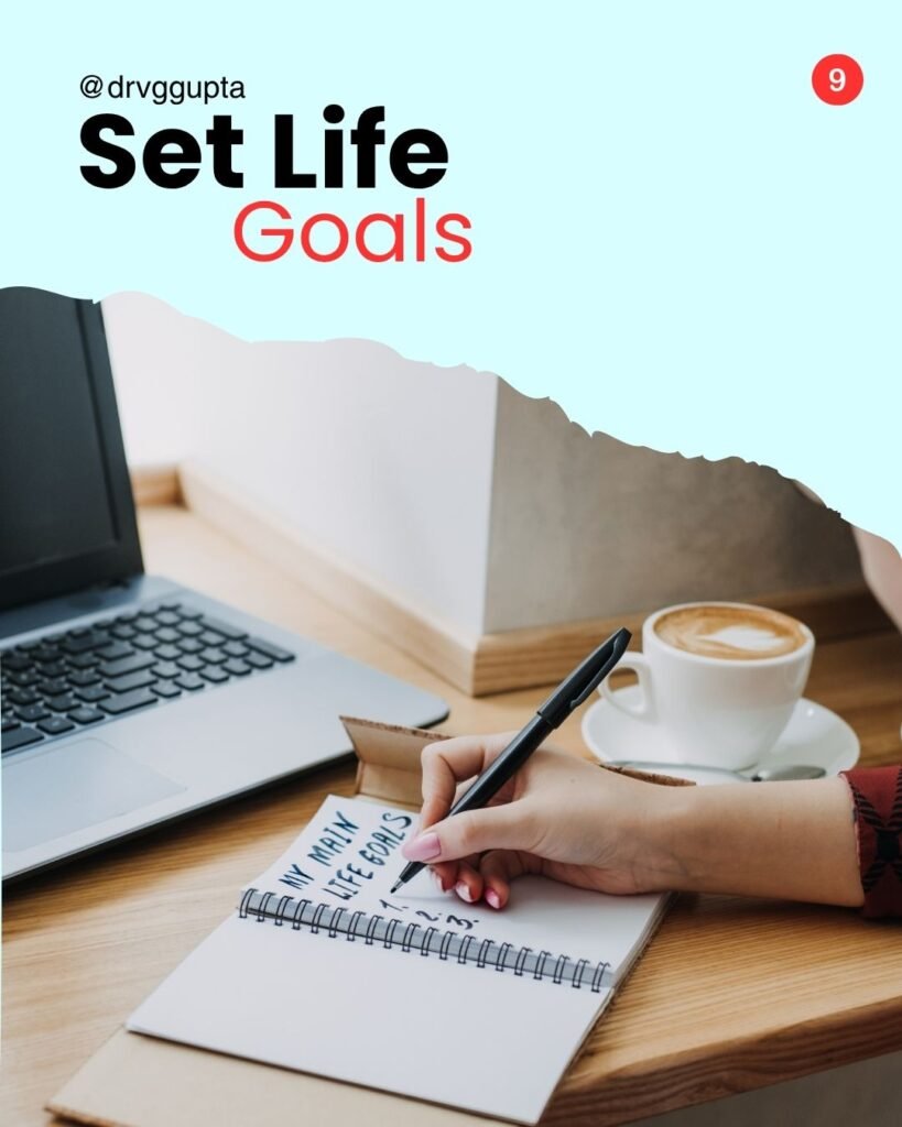 Set Life Goals to quit masturbation 