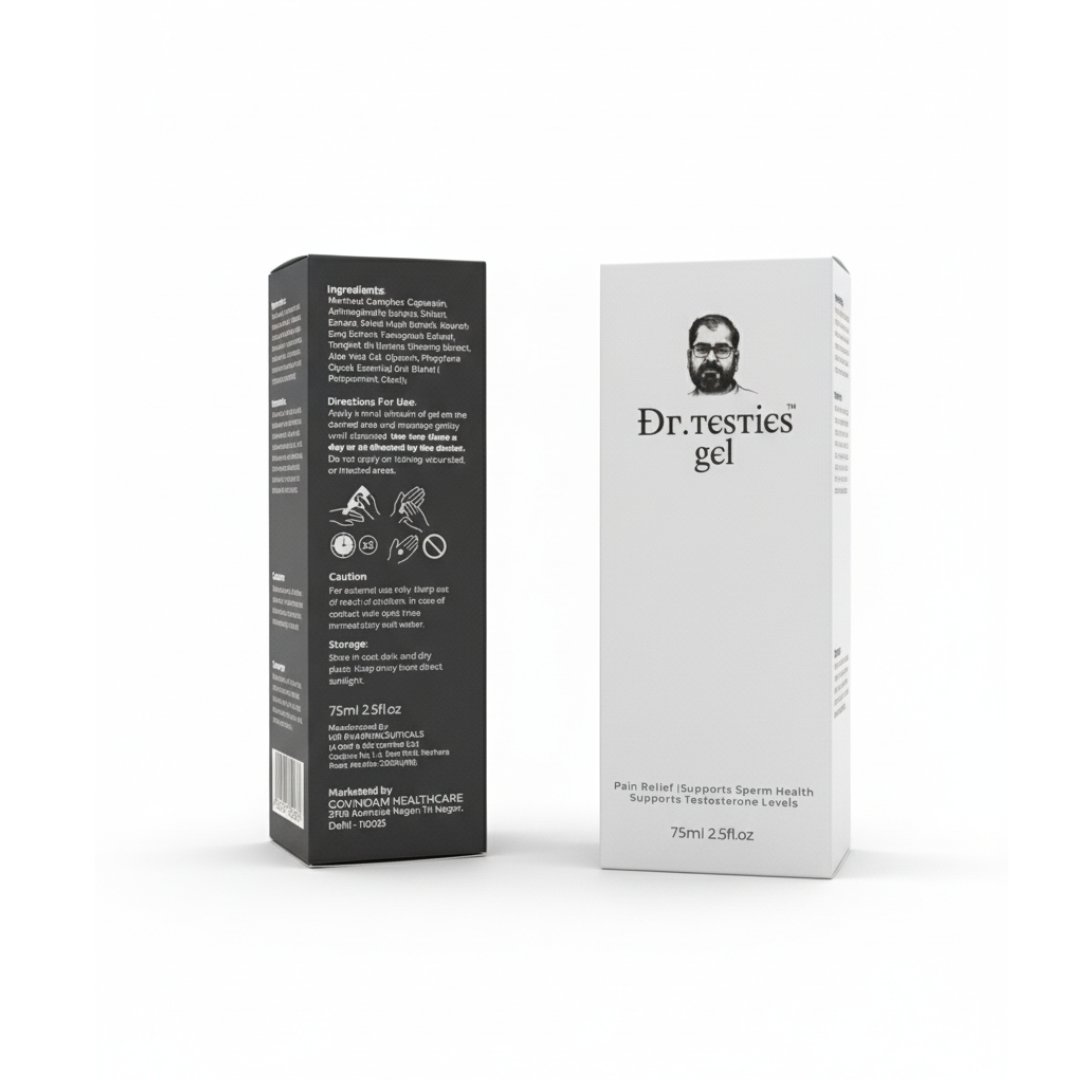 Dr. Testies Gel – Natural Support for Testosterone, Sperm Health & Comfort