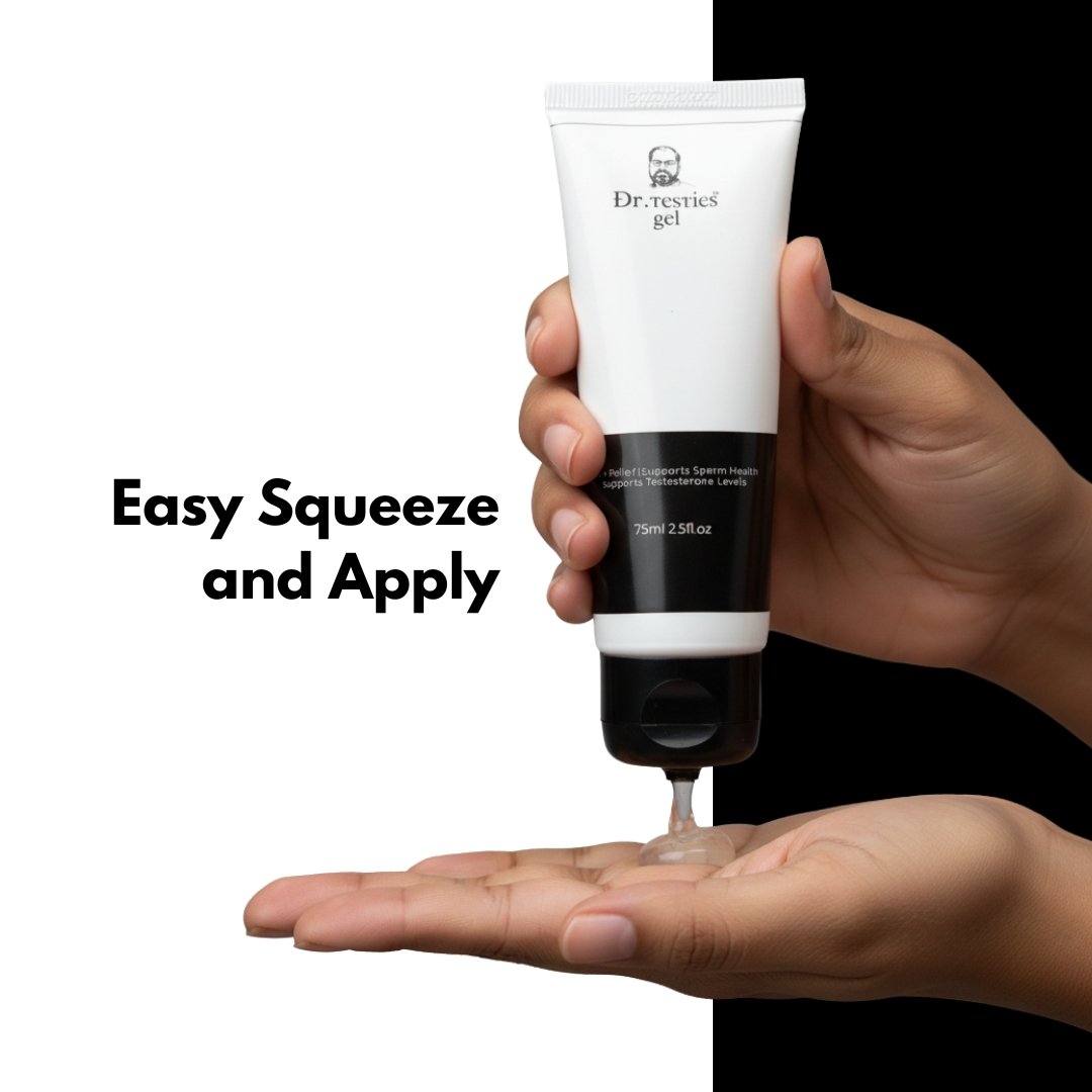 Dr. Testies Gel – Natural Support for Testosterone, Sperm Health & Comfort