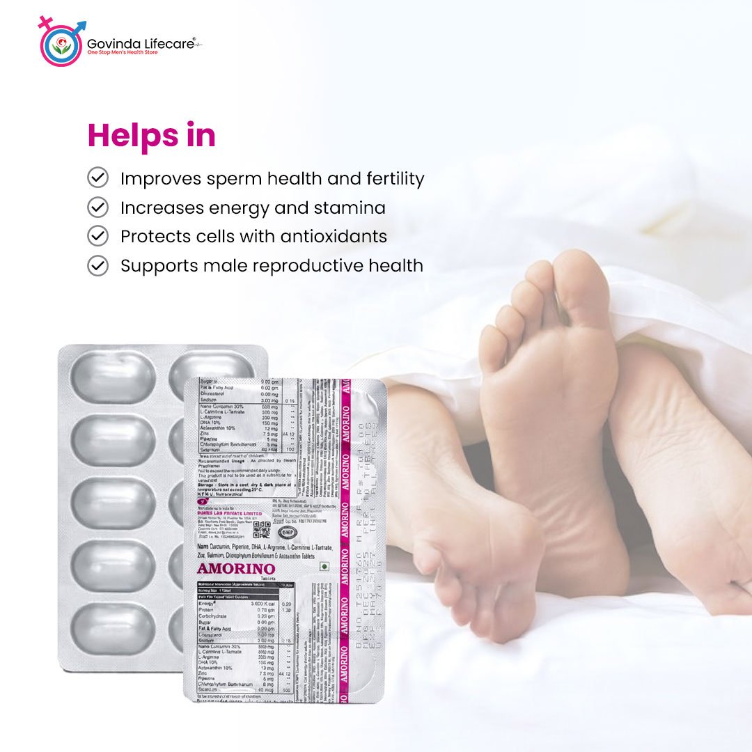 Male Fertility & Energy Booster tablet