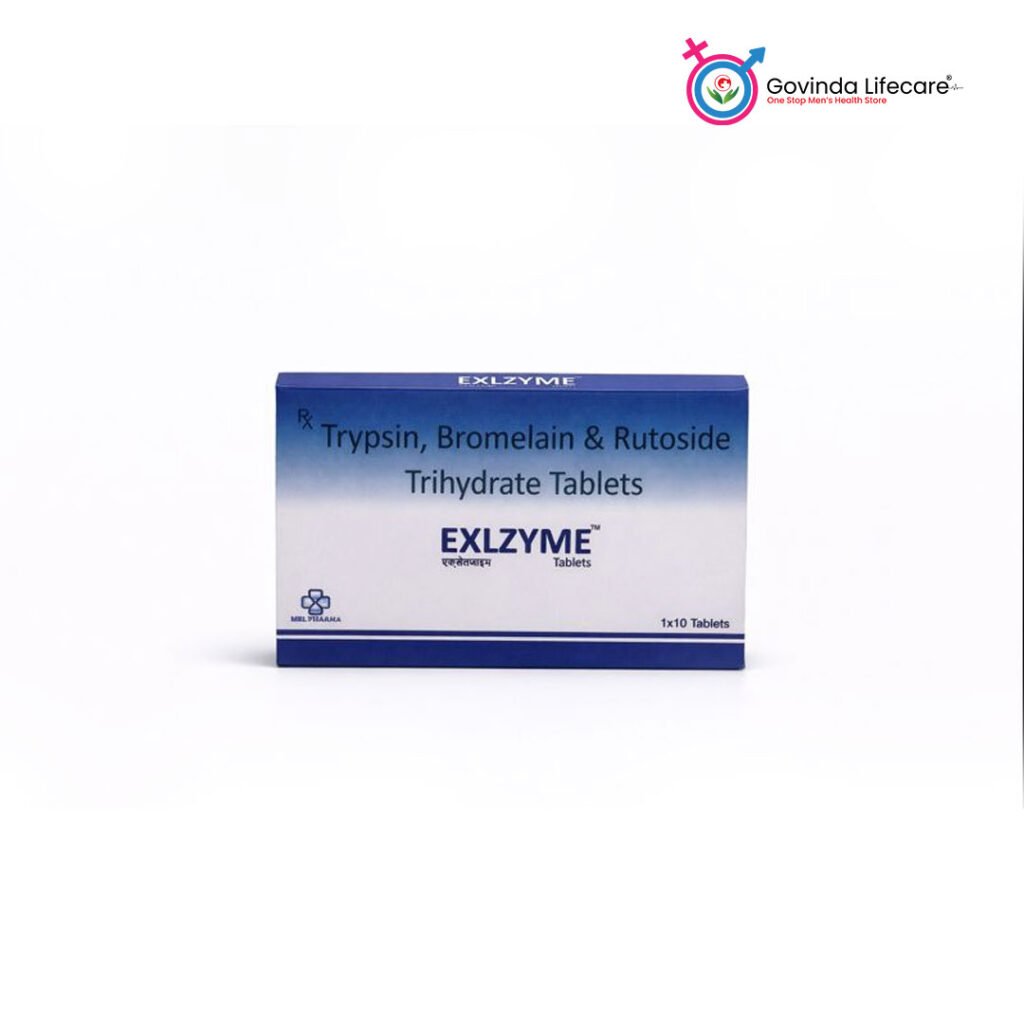 EXLZYME Tablets - Rapid Relief for Inflammation & Swelling