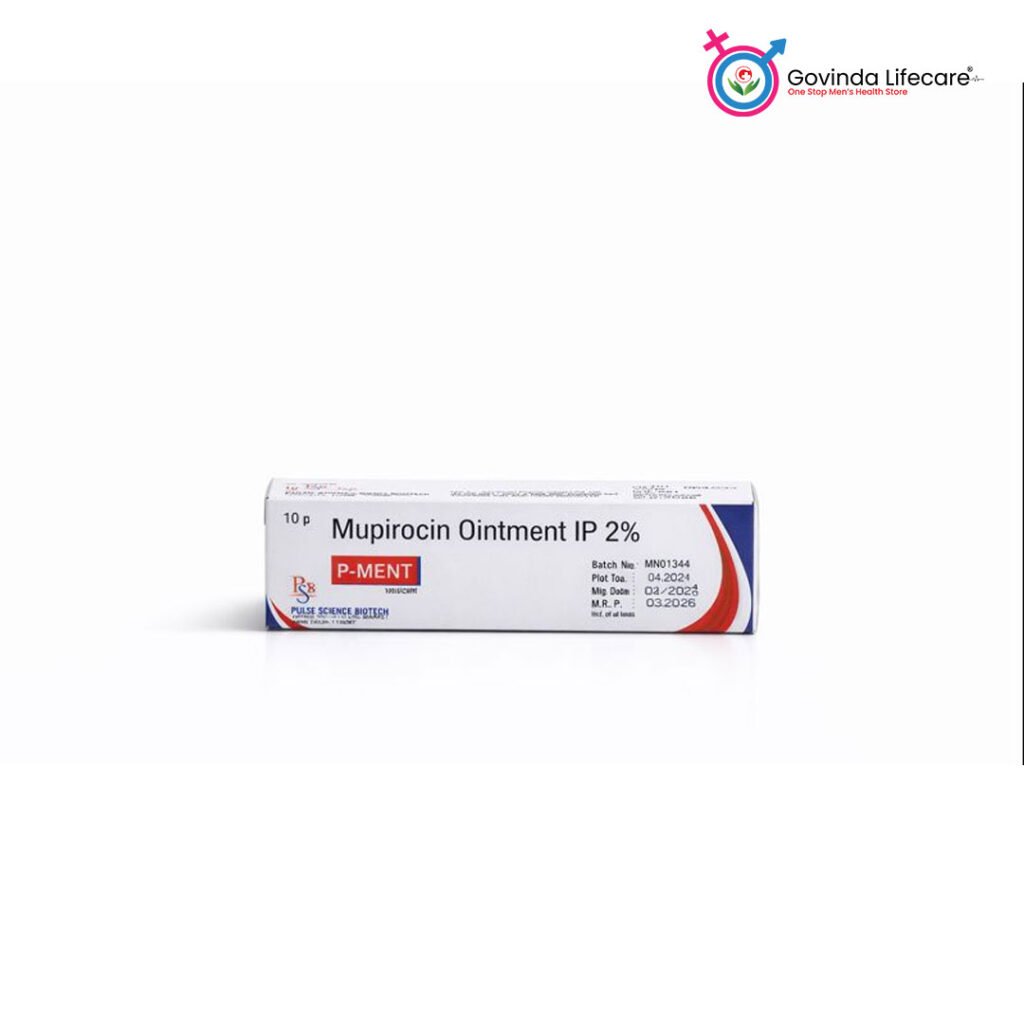 P-MENT Mupirocin Ointment IP 2% (10g)