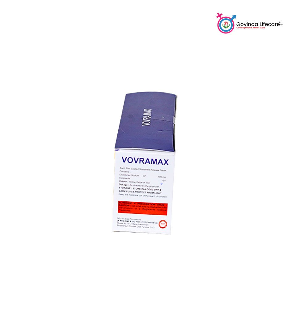 VOVRAMAX 100mg SR Tablets - Image 2