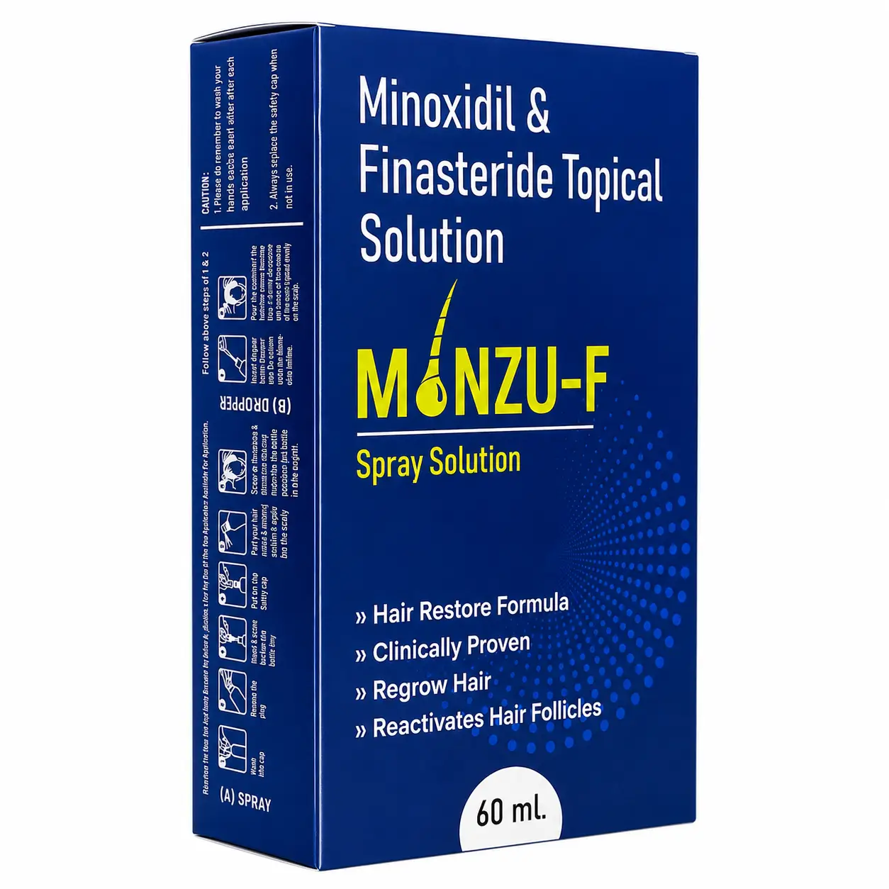 MONZO-F Minoxidil & Finasteride Topical Gel for Hair Loss - Image 4