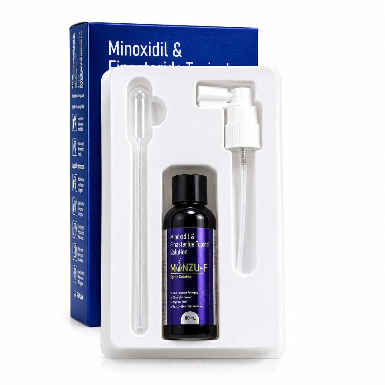MONZO-F Minoxidil & Finasteride Topical Gel for Hair Loss - Image 6