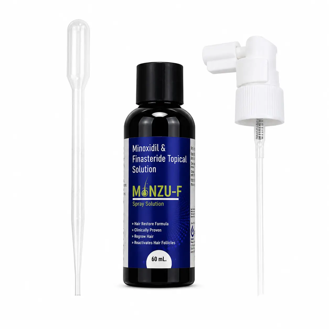 MONZO-F Minoxidil & Finasteride Topical Gel for Hair Loss - Image 7